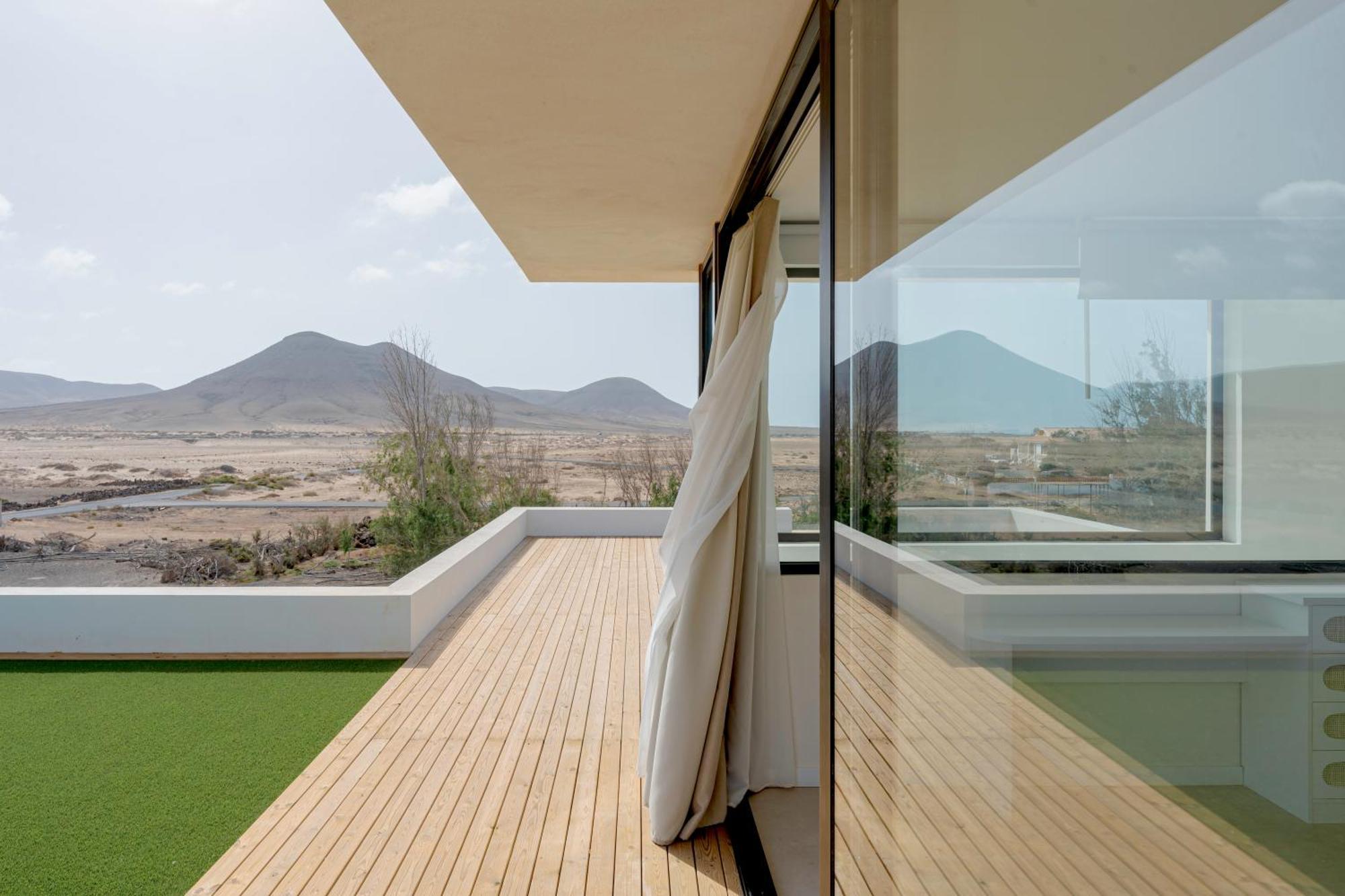 Villa Calma, Vistas A Volcanes Y Atardecer Lajares Exteriör bild